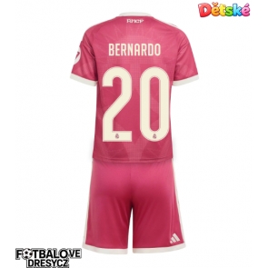 Real Madrid Bernardo Silva #20 Dětské Alternativní dres komplet 2026-27 Krátký Rukáv (+ trenýrky)